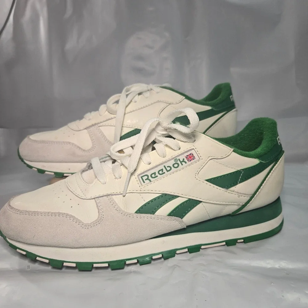 Reebok Classic‎ Leather 1983 Vintage Inspired Mens Sneakers Suede 100074340 Sz 8